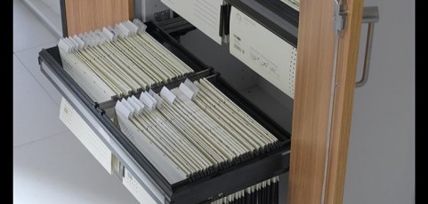 Szafa na teczki kartotekowe